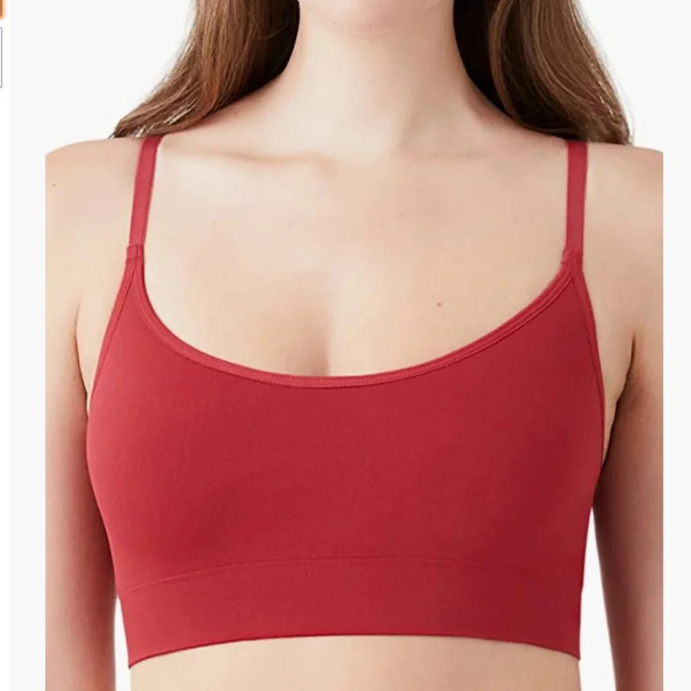 NWT B.TEMPT'D Women's Comfort Intended Bralette garnet, SMALL